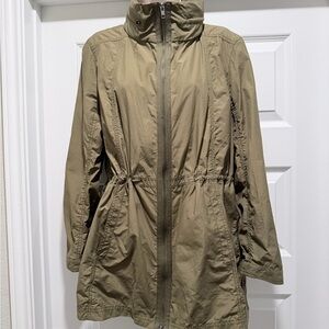 Eileen Fisher Khaki Utility Jacket